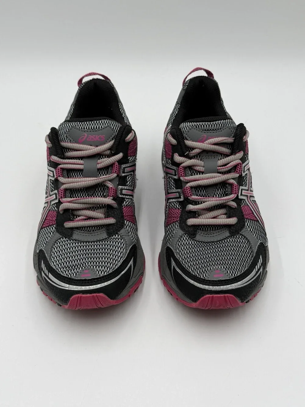 ASICS Gel-Venture 4 Women’s Size 7 Trail Running Shoes Black Pink
